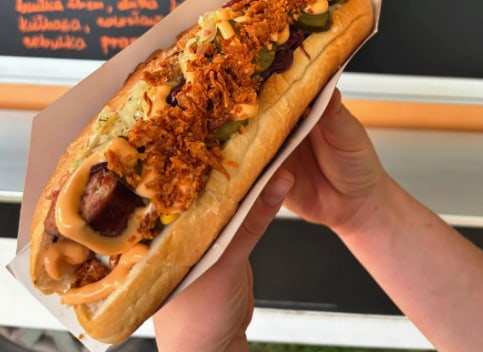 Hot dog XXL - realizacja Rogalove