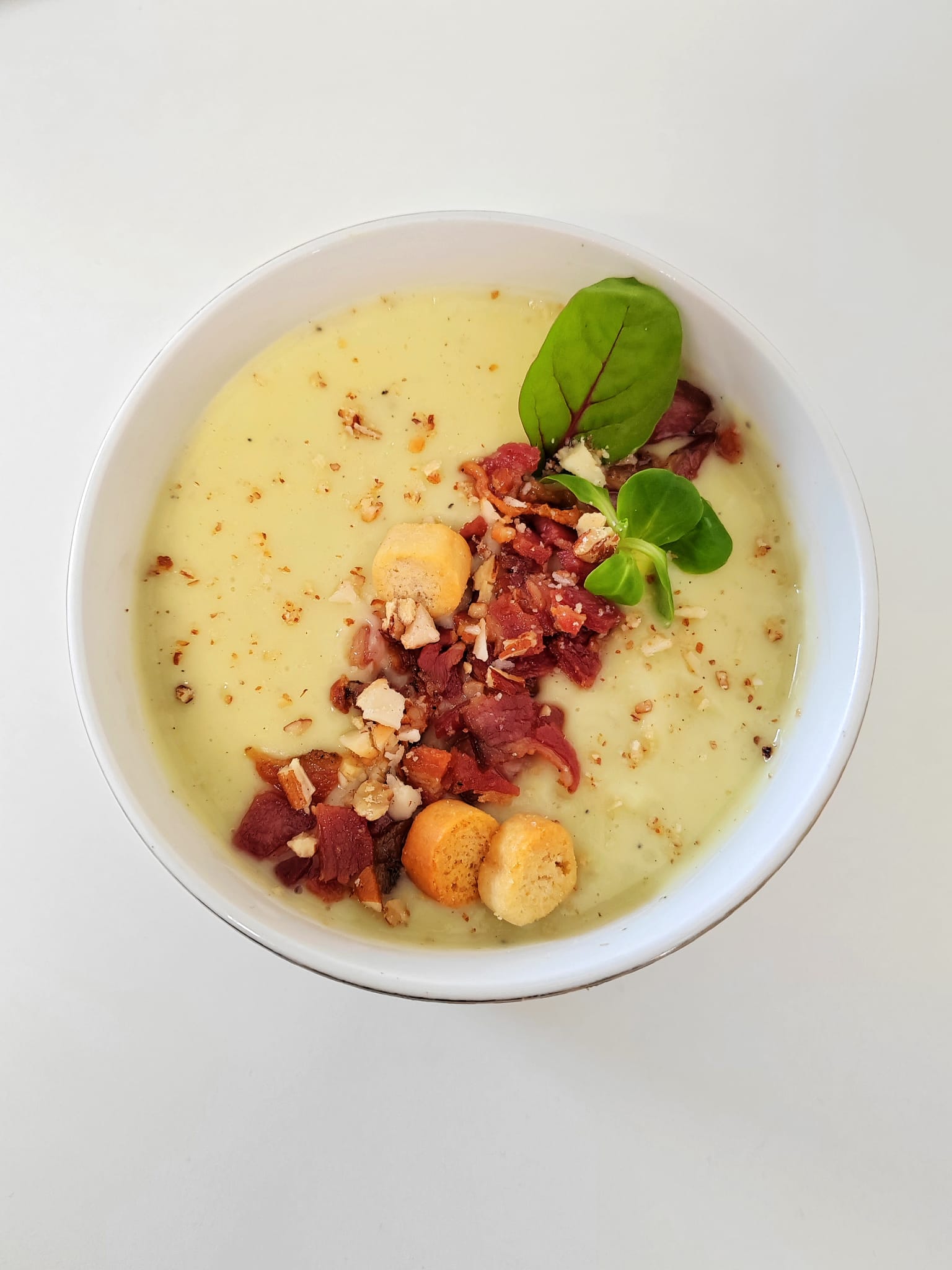 Zupa krem - realizacja Rogalove